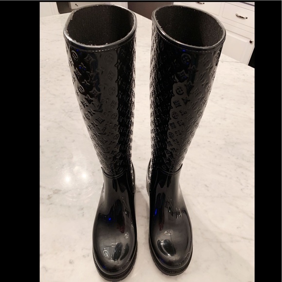 Sold Authentic Louis Vuitton splash high rain boots - Picture 2 of 10